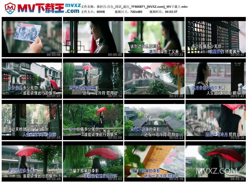 郭村月-月台_国语_流行_YF800871